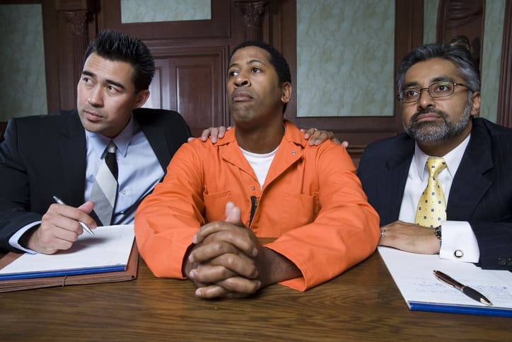 Private Criminal Defense Attorneys supporting client