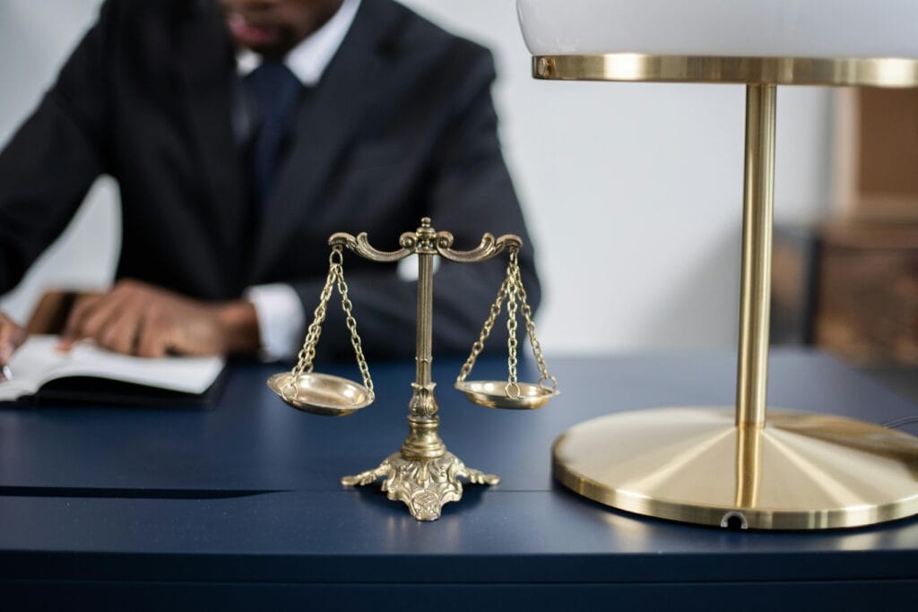 Sacramento lawyer office depicting a criminal defense attorney representing a client in a sex crime case