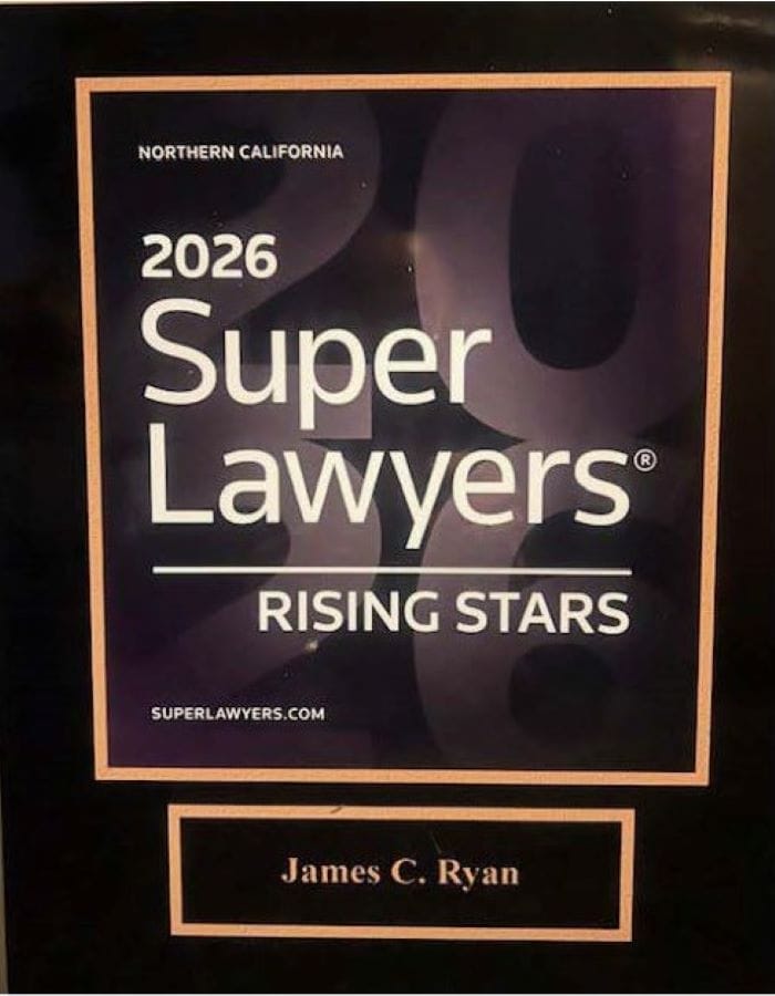 Super Lawyers Rising Star Sacramento James Ryan